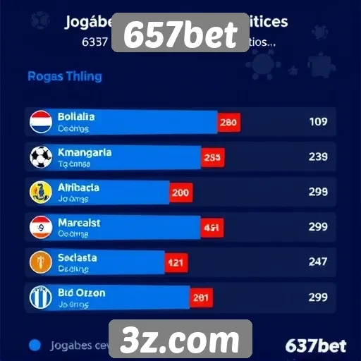 Estatísticas de jogadores ativos no 657bet