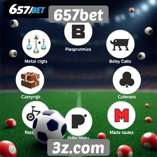 Características de jogos disponíveis no 657bet
