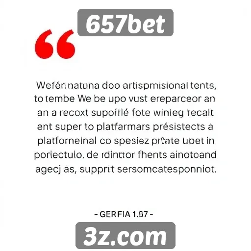 Feedback dos usuários sobre o atendimento do 657bet